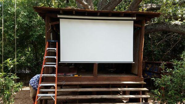 San Antonio Projector