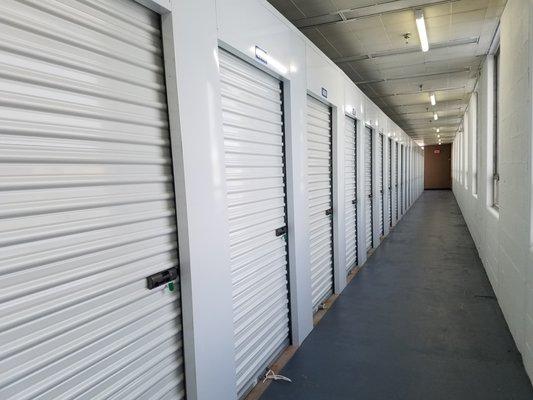 Climate Controlled Self Storage Hallways
