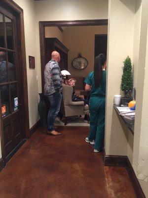 Open House - front entry