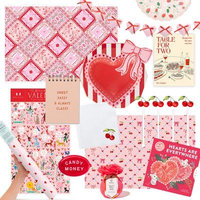Valentine's Day party supplies at Cami Monet