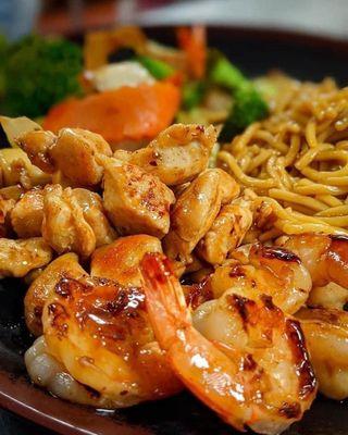 chicken and shrimp hibachi