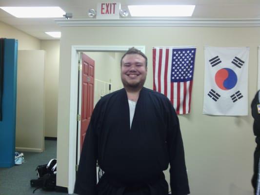 Black belt instructor Zac!