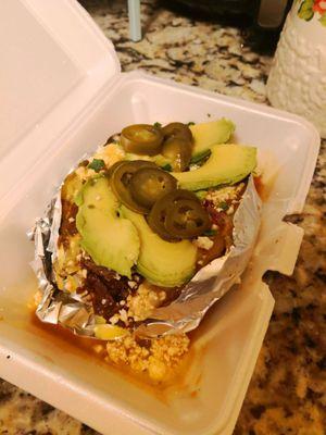 Straight outta' food truck.