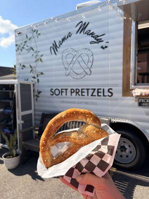 Soft original pretzel