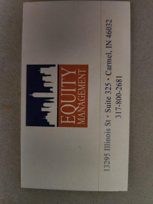 Equity Management Services