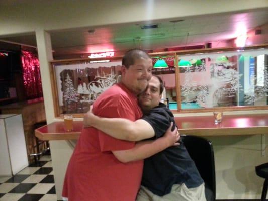 Hugs are good at Meadows