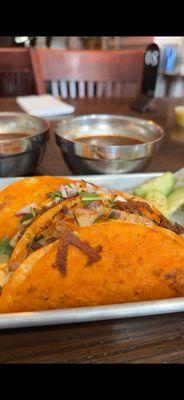 Birria queso taco