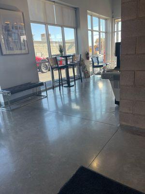 Lobby of St. George auto repair