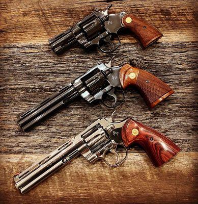 The snakes are out...Nothing like original Colt Pythons!