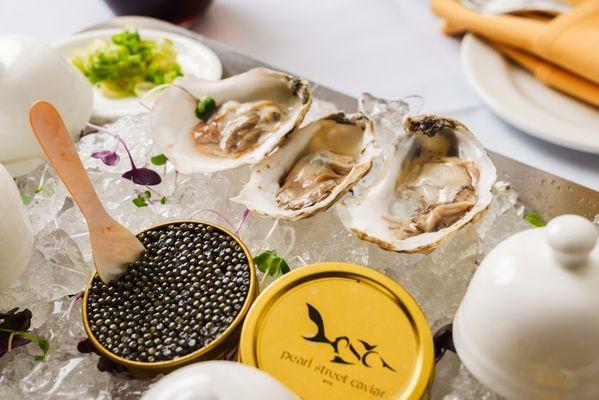 Oysters & caviar