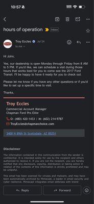 Chapman Ford Pro Elite