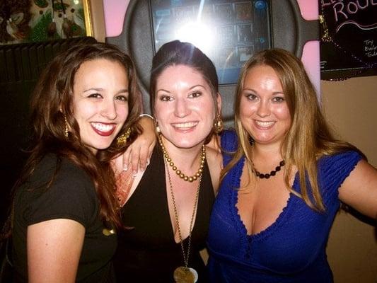 Bailey, myself, and Amber the bartender