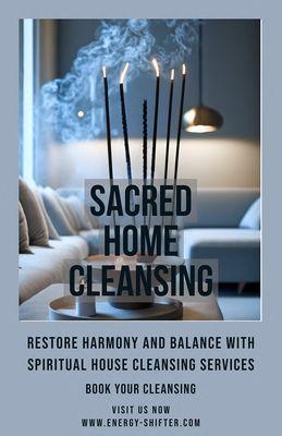 Restore Harmony & Balance with our Spiritual House Cleansing services