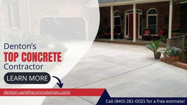 Sam The Concrete Man Denton