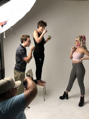 Enough room to create fun to your shot!