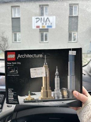 New York City LEGO Architecture set