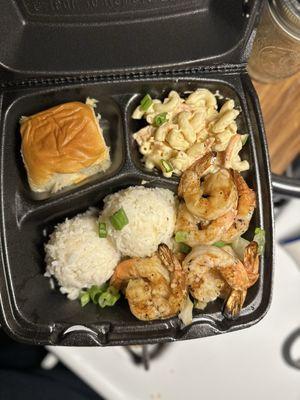 Garlic Butter Shrimp Plate (GRILLED)