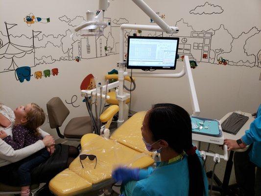 Great rooms interactive and Dr. Hsu was amazing.