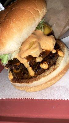 Jalapeño burger