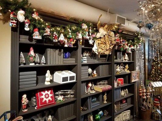 Our bookcase of delights.