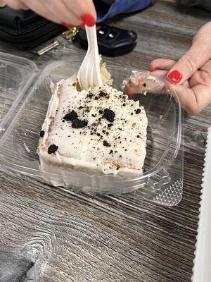 Cookies and cream cake