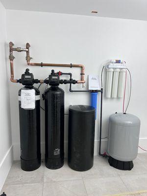 Whole house with centralized R/O