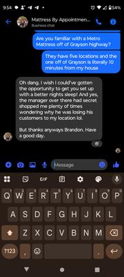 Mattress By Appointment