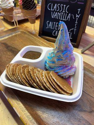 Ice Cream Nachos on 11/25/24. Yummy & beautiful!