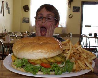 BIG BURGERS are the "Order of the Day!"