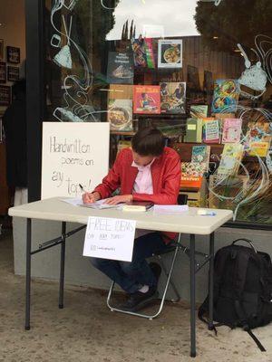 Sam Hendrian's Personalized Poetry