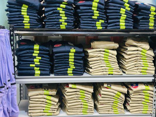 Loose Fit Double Knee Work Pants