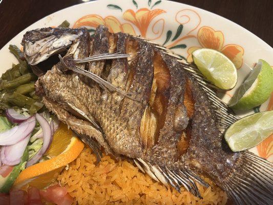 Mojarra Frita.