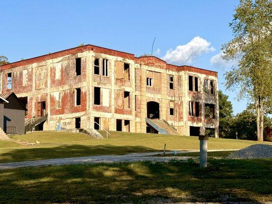 Abandoned Cairo High School