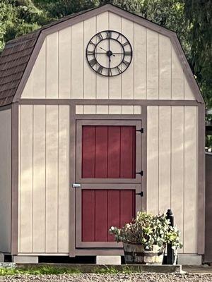 New tack room AP Dressage built at our new location at Rancho El Camino