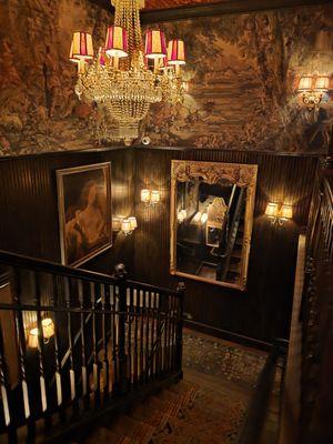 Stairs outside of the entrance