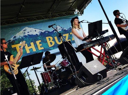 Band at the 2016 Jeffco Fair & Festival.