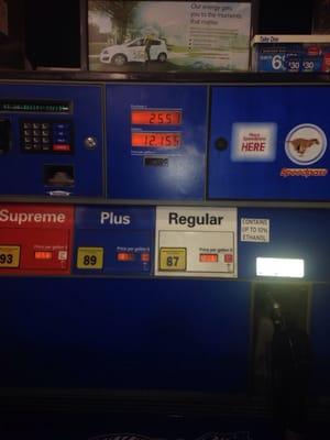 Loving the gas prices!