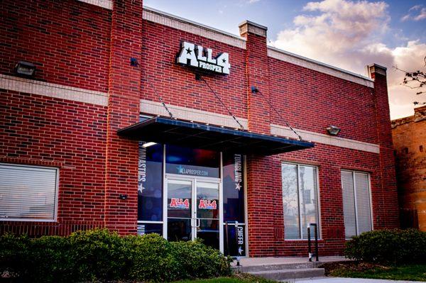 Right next to the Gin