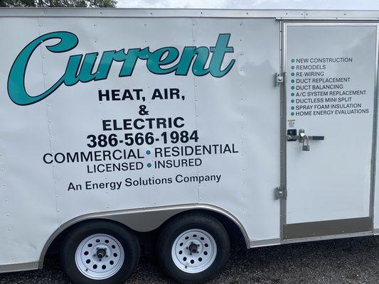 Current Heat & Air Electric Connections