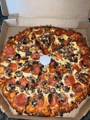 Pepperoni & Mushroom