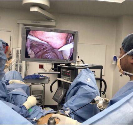 Advanced excision laparoscopic surgery