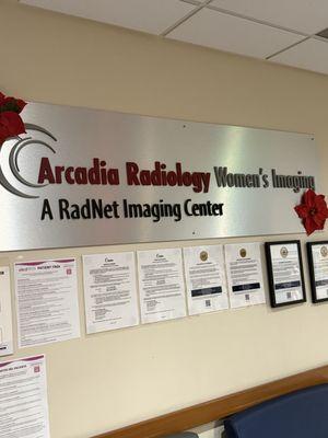 Arcadia Radiology Women's Imaging