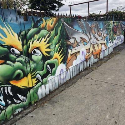 Dragon is flaming mad!