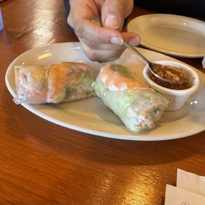 Tasty spring rolls