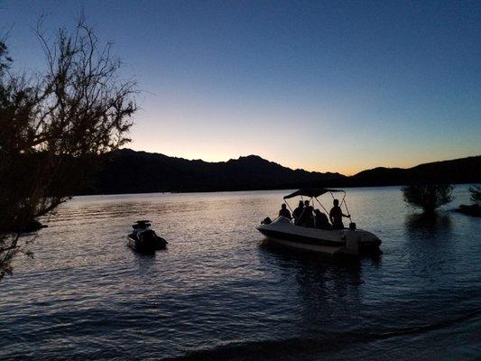 With the family back in August 2017