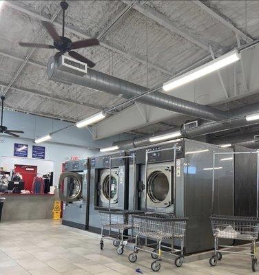 $8.99 washing machines and front desk