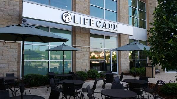 Life Cafe at Life Time Fitness Vestavia Hills, no need to be a member of the club to enjoy the cuisine.
