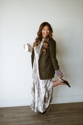 Your real estate bestie. Think big sis helping you buy or sell, but also she's a bad @** professional!