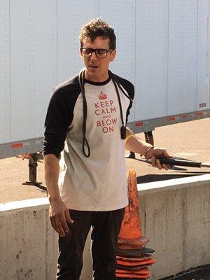 Johnny! Our teacher and demonstrator. A very passionate, entertaining, & informative demonstration.