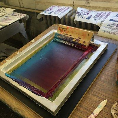 Screen Printing Fort Mason City College